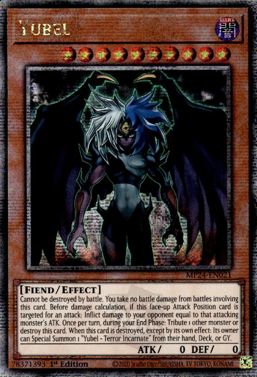 MP24-EN021 Yubel Quarter Century Secret Rare