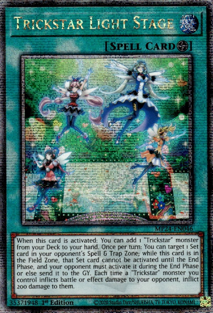 MP24-EN046 Trickstar Light Stage Quarter Century Secret Rare