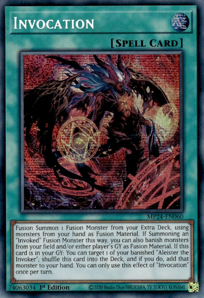 MP24-EN060 Invocation Prismatic Secret Rare