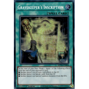 MP24-EN064 Gravekeeper's Inscription Prismatic Secret Rare