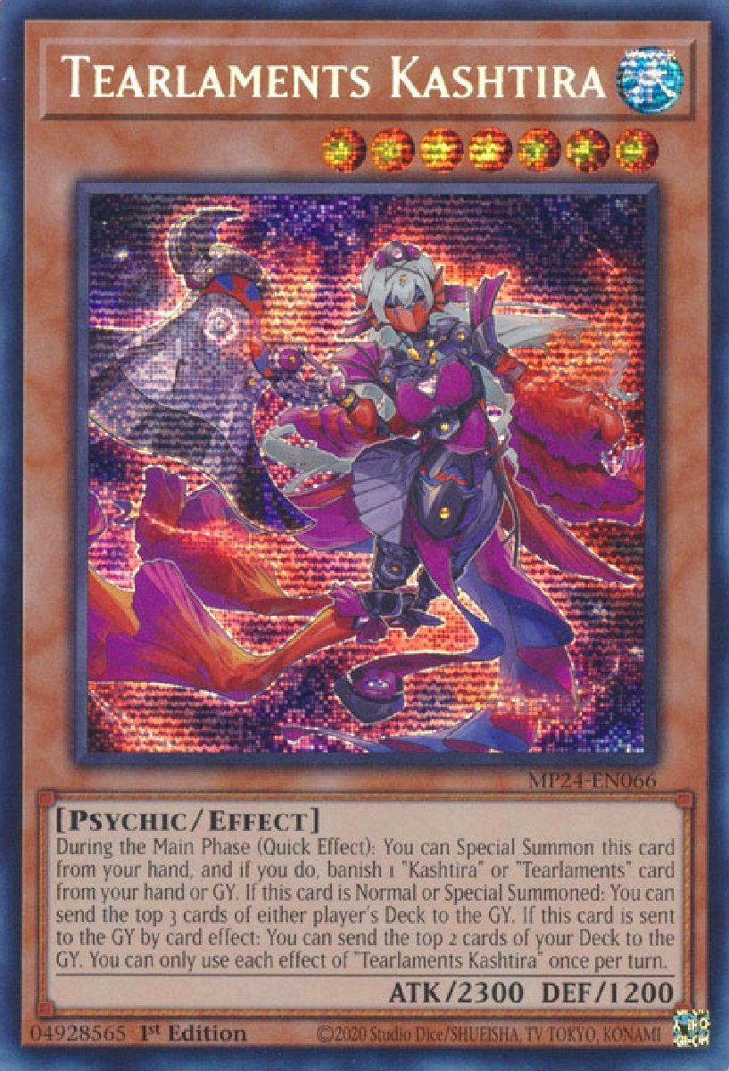 MP24-EN066 Tearlaments Kashtira Prismatic Secret Rare