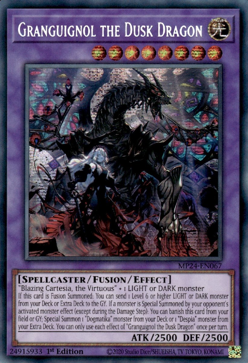 MP24-EN067 Granguignol the Dusk Dragon Prismatic Secret Rare