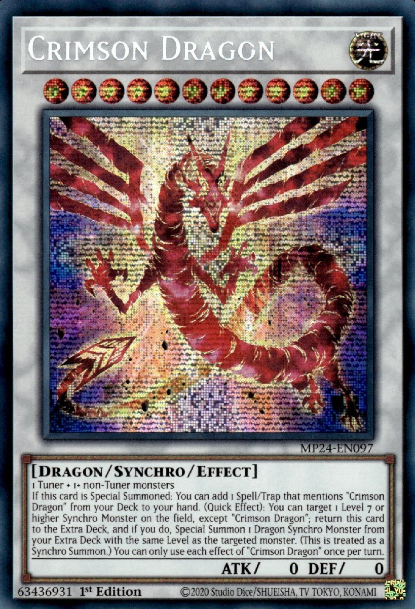 MP24-EN097 Crimson Dragon Prismatic Secret Rare