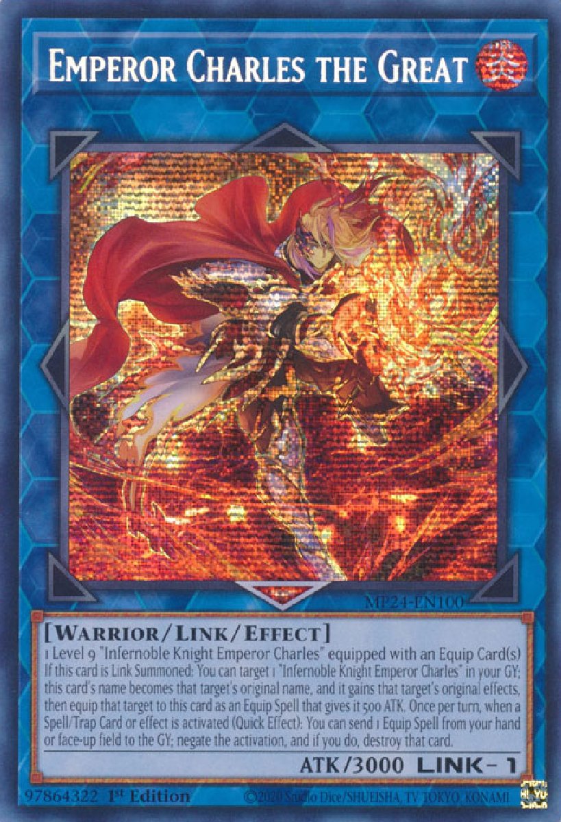 MP24-EN100 Emperor Charles the Great Prismatic Secret Rare