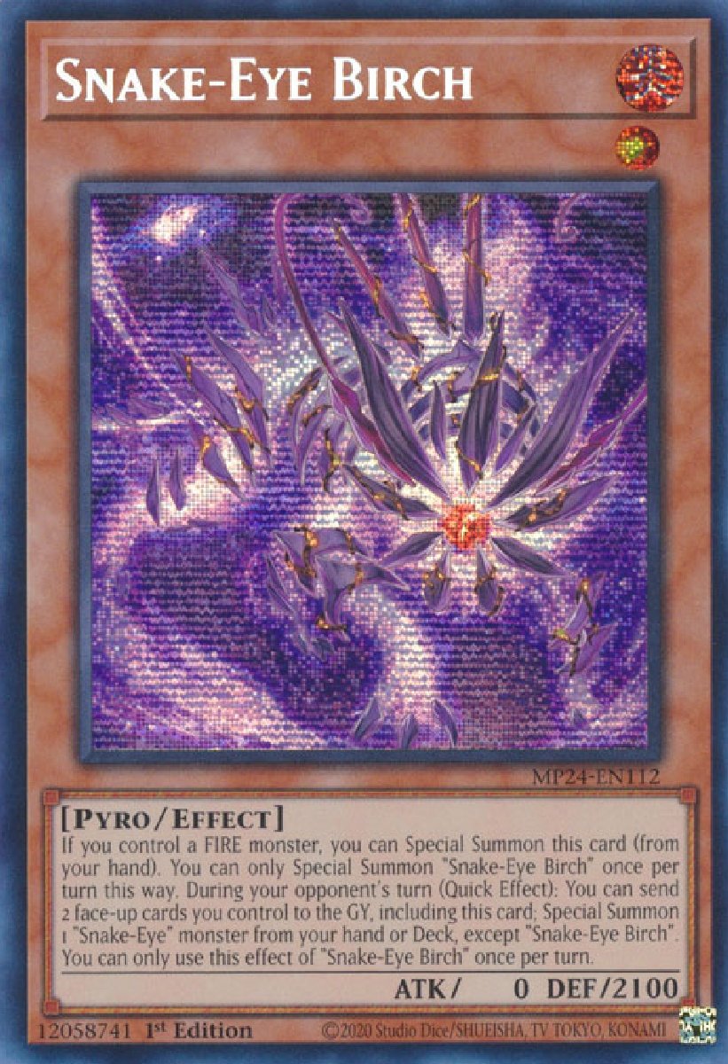 MP24-EN112 Snake-Eye Birch Prismatic Secret Rare