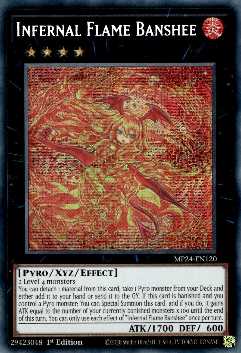 MP24-EN120 Infernal Flame Banshee Prismatic Secret Rare