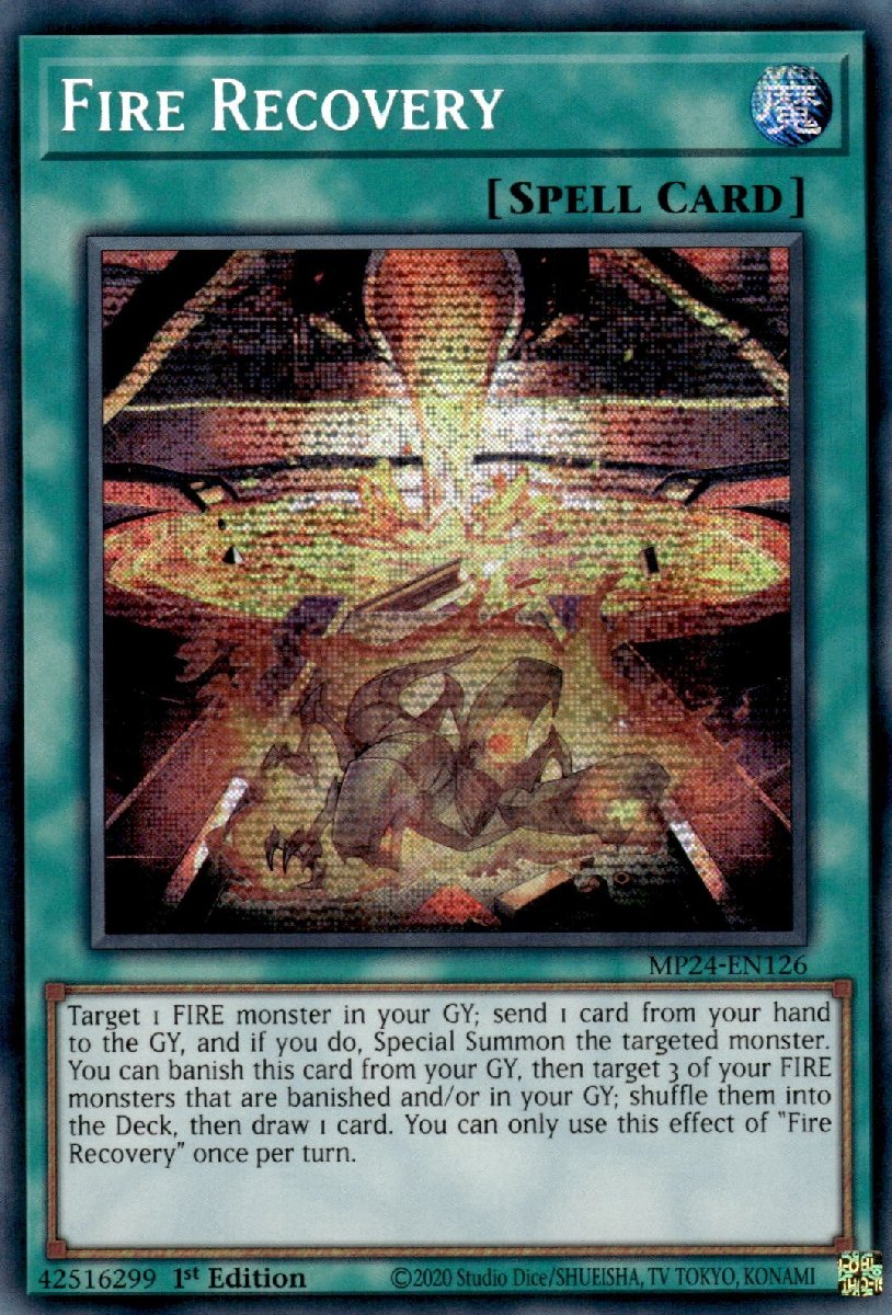 MP24-EN126 Fire Recovery Prismatic Secret Rare