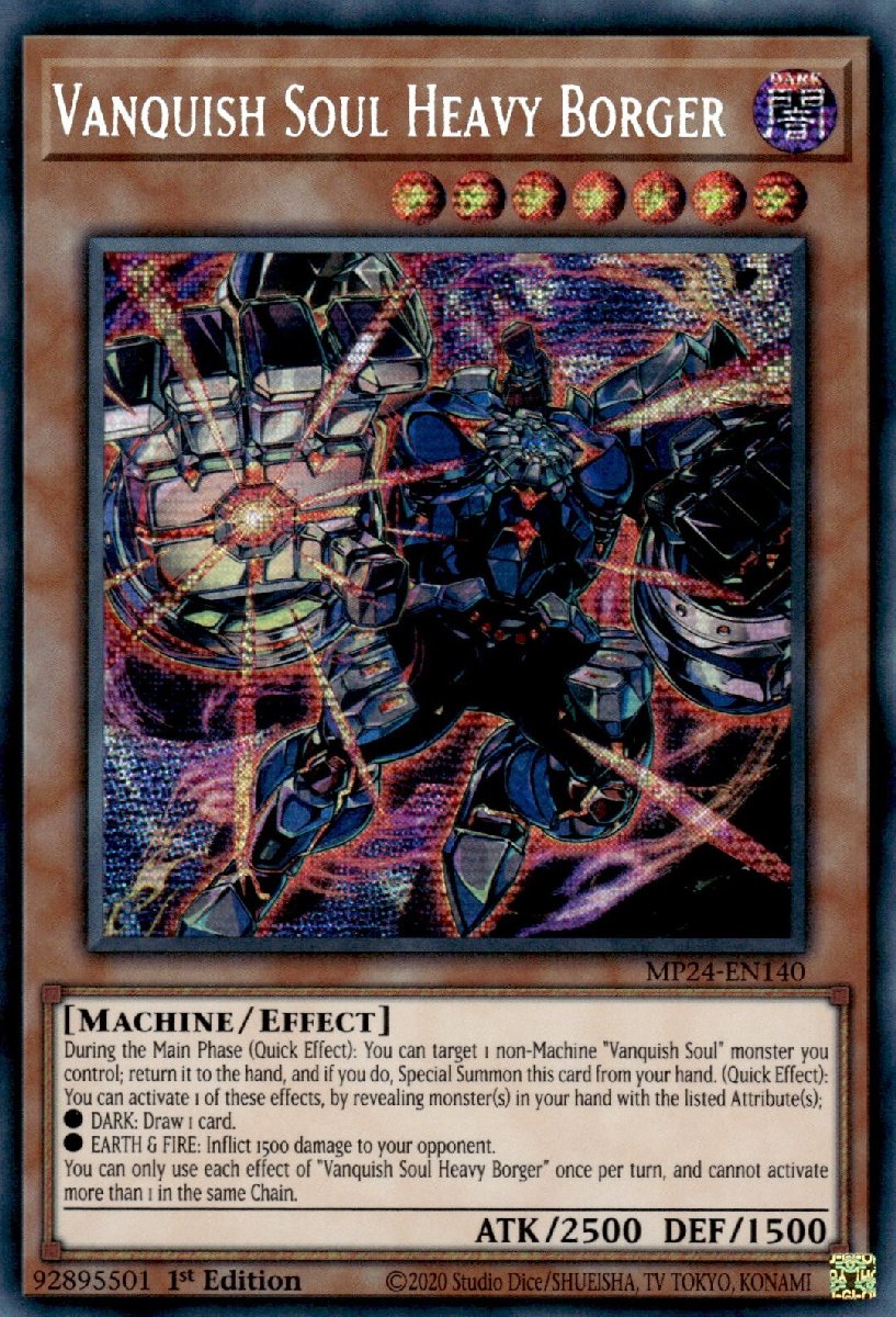 MP24-EN140 Vanquish Soul Heavy Borger Prismatic Secret Rare