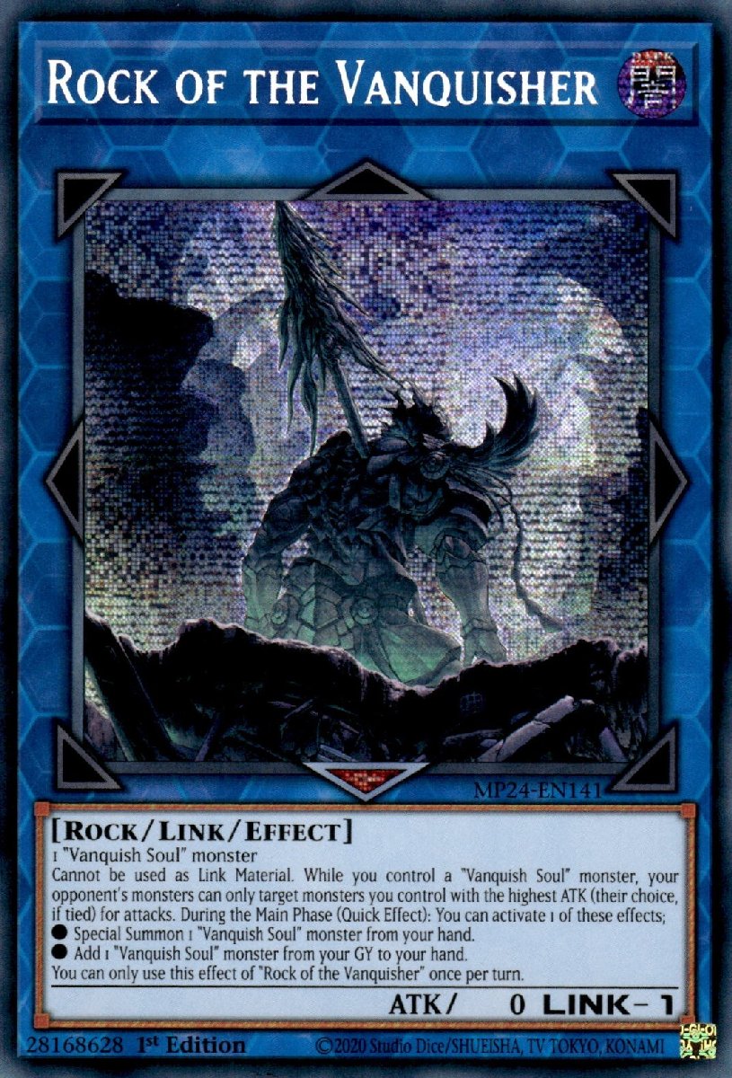 MP24-EN141 Rock of the Vanquisher Prismatic Secret Rare