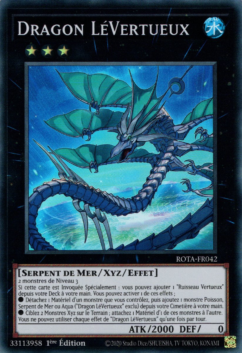 ROTA-FR042 Dragon LéVertueux Super Rare