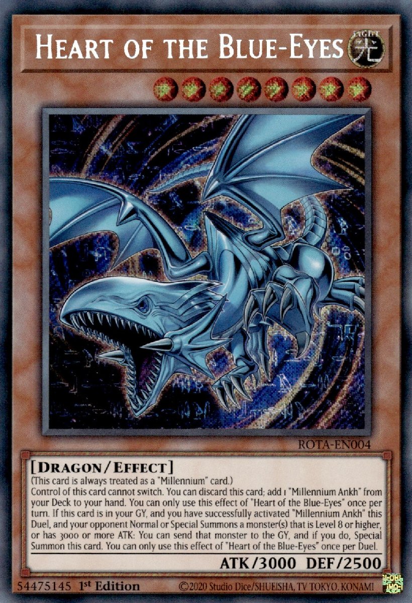 ROTA-EN004 Heart of the Blue-Eyes Secret Rare