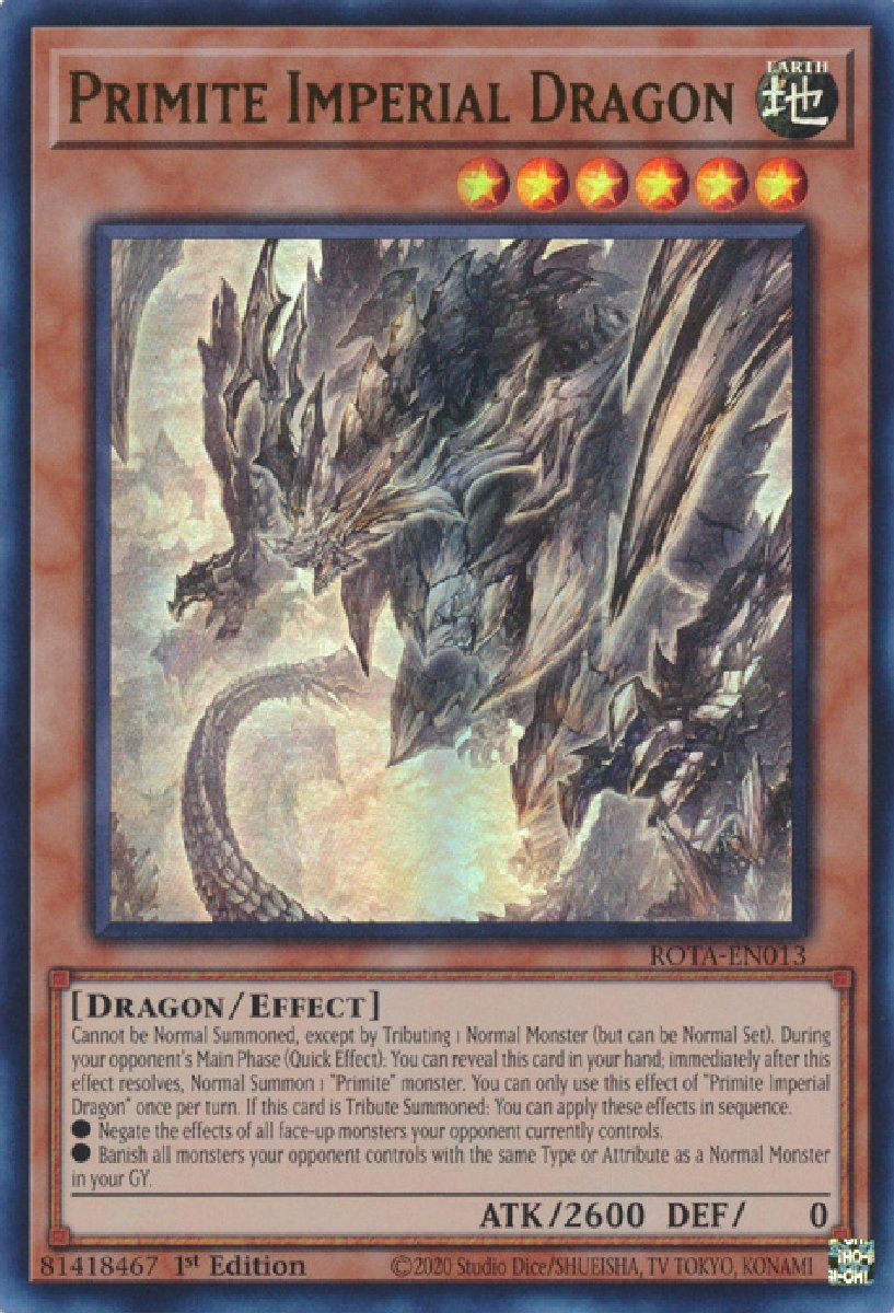 ROTA-EN013 Primite Imperial Dragon Ultra Rare