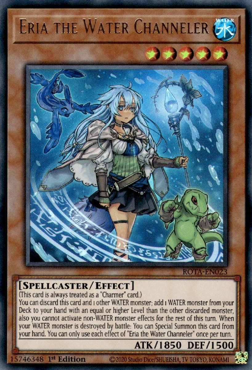 ROTA-EN023 Eria the Water Channeler Ultra Rare