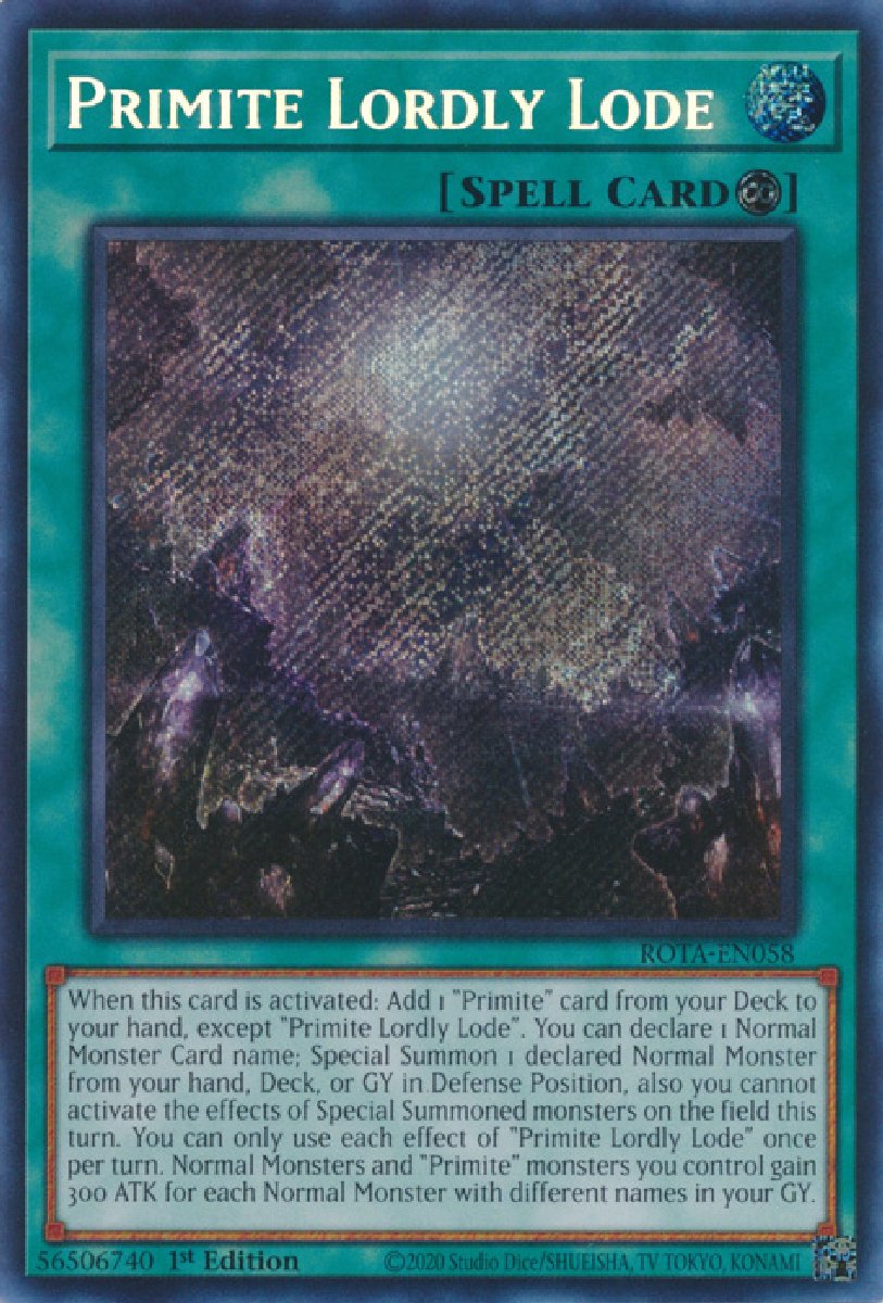 ROTA-EN058 Primite Lordly Lode Secret Rare