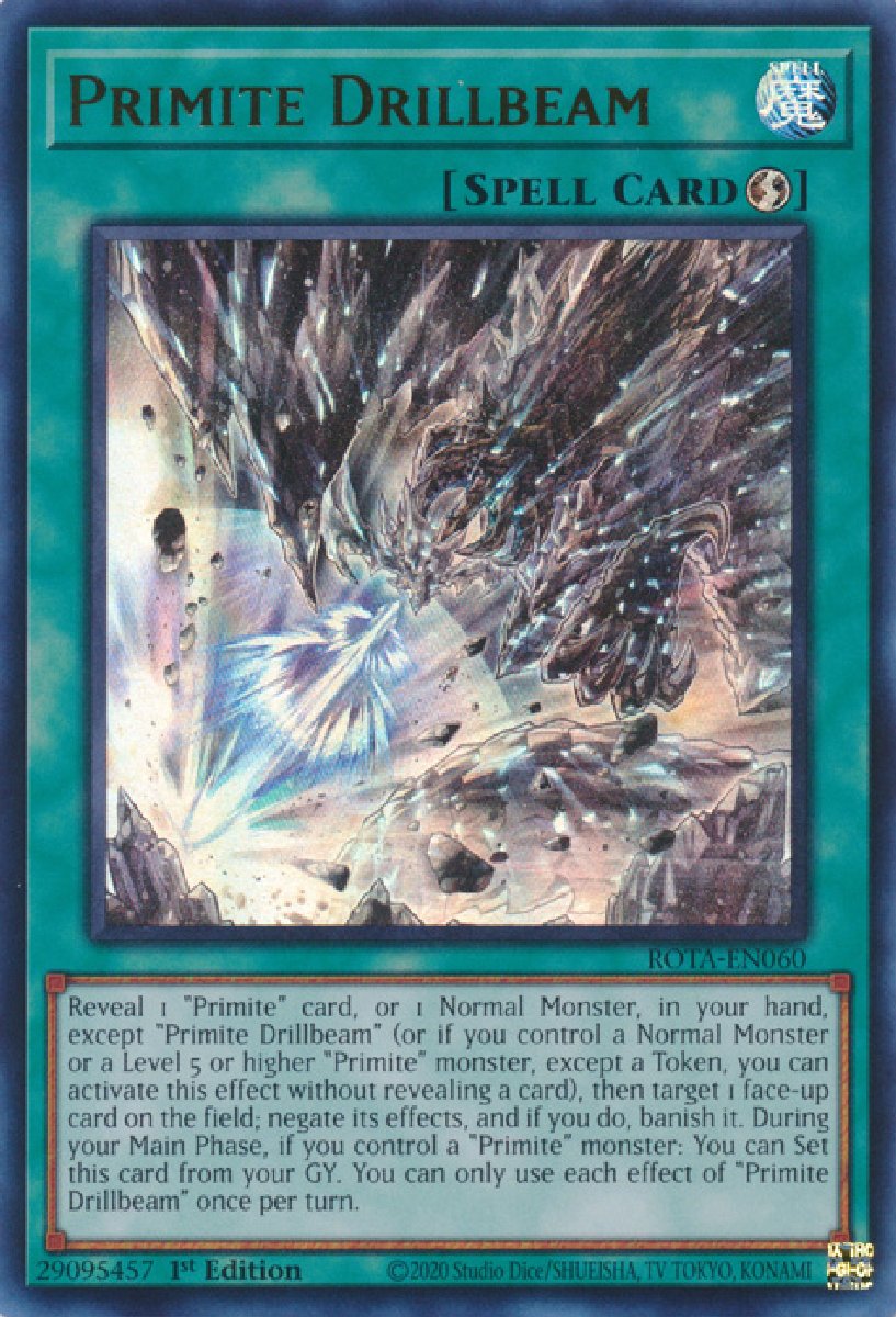 ROTA-EN060 Primite Drillbeam Ultra Rare