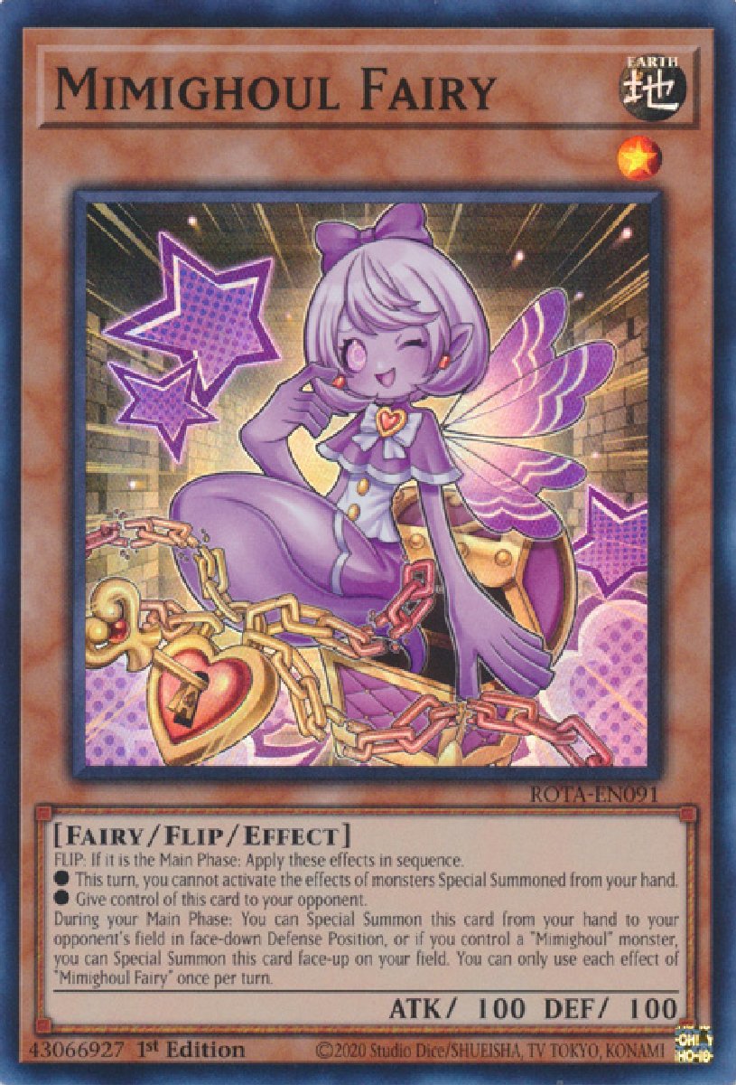 ROTA-EN091 Mimighoul Fairy Super Rare