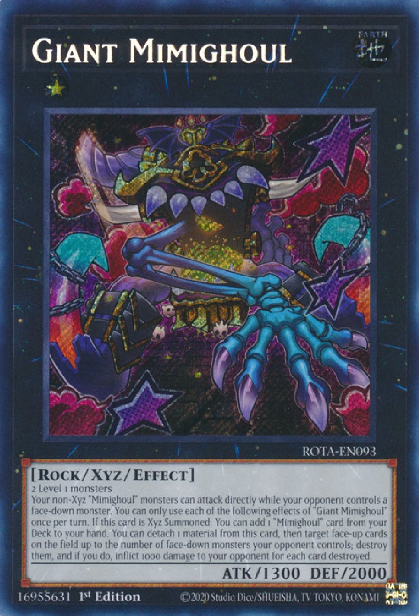 ROTA-EN093 Giant Mimighoul Secret Rare