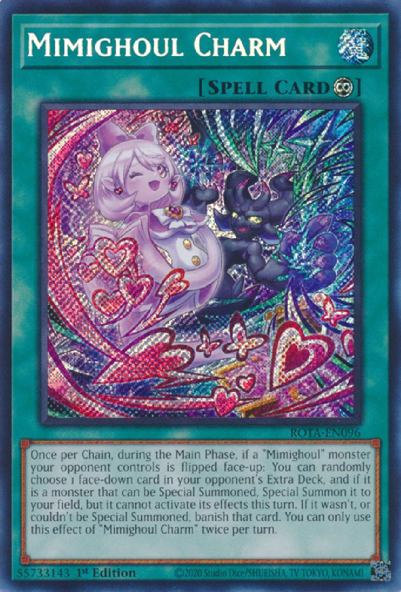 ROTA-EN096 Mimighoul Charm Secret Rare