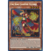 ROTA-EN098 Fire King Courtier Ulcanix Secret Rare