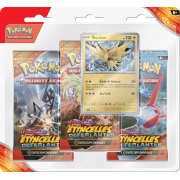 Pack 3 Boosters Pokémon Écarlate et Violet 8 - Version Électhor