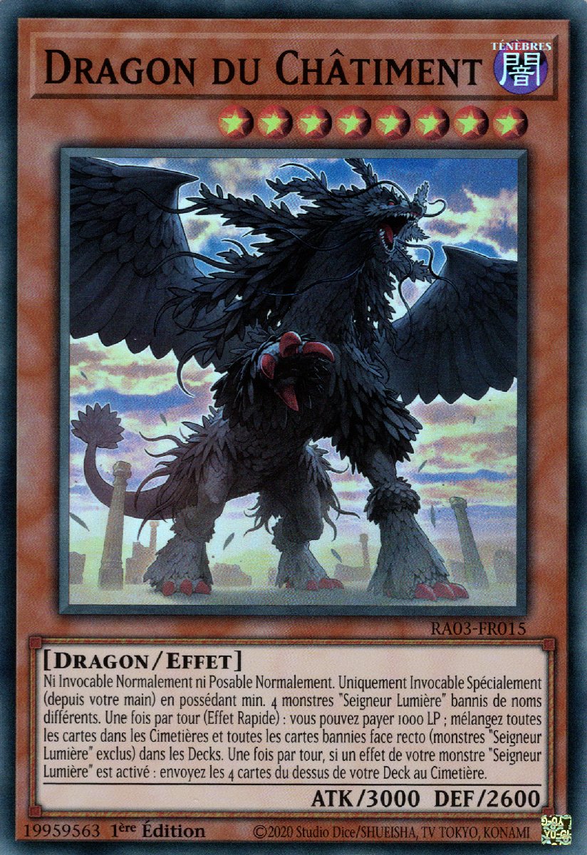 RA03-FR015 Dragon du Châtiment Super Rare