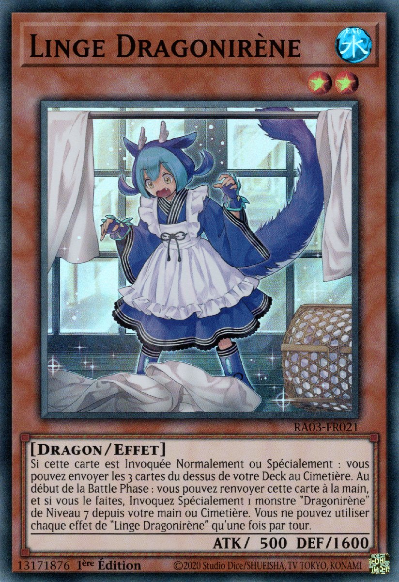 RA03-FR021 Linge Dragonirène Super Rare