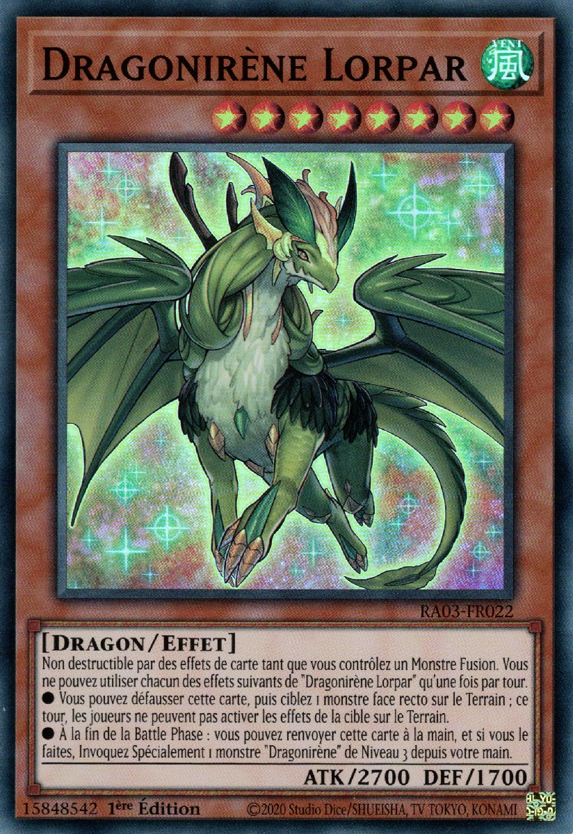 RA03-FR022 Dragonirène Lorpar Super Rare