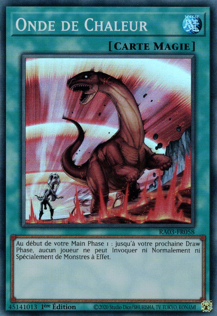 RA03-FR058 Onde de Chaleur Super Rare