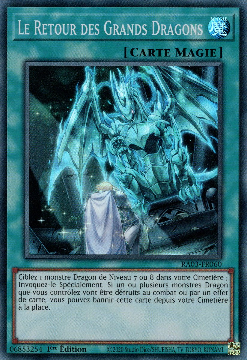 RA03-FR060 Le Retour des Grands Dragons Super Rare