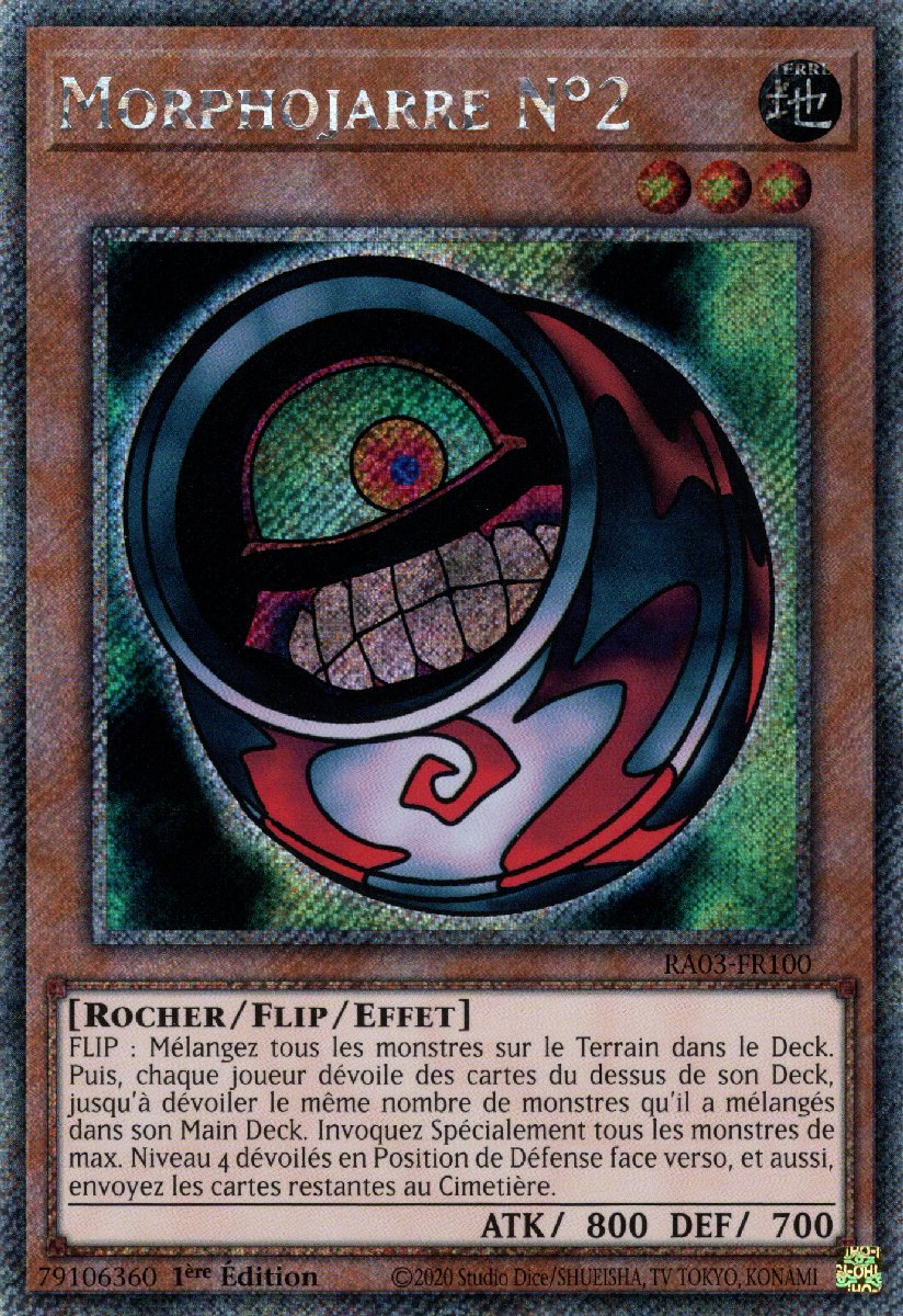 RA03-FR100 Morphojarre N°2 Platinum Secret Rare