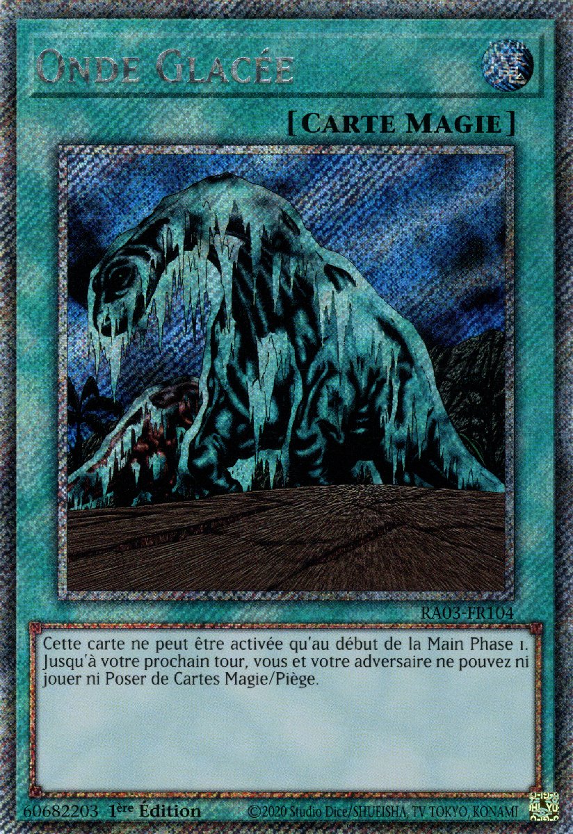 RA03-FR104 Onde Glacée Platinum Secret Rare