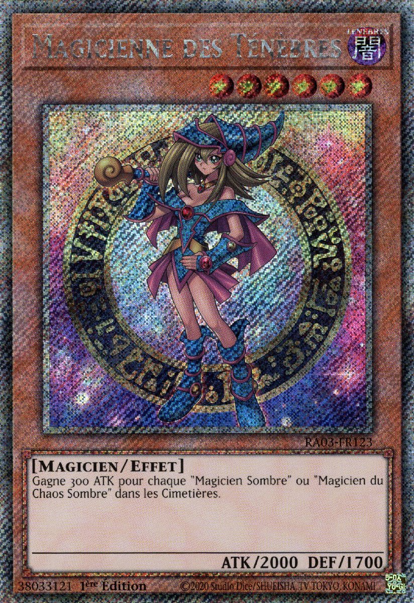 RA03-FR123C Magicienne des Ténèbres Platinum Secret Rare