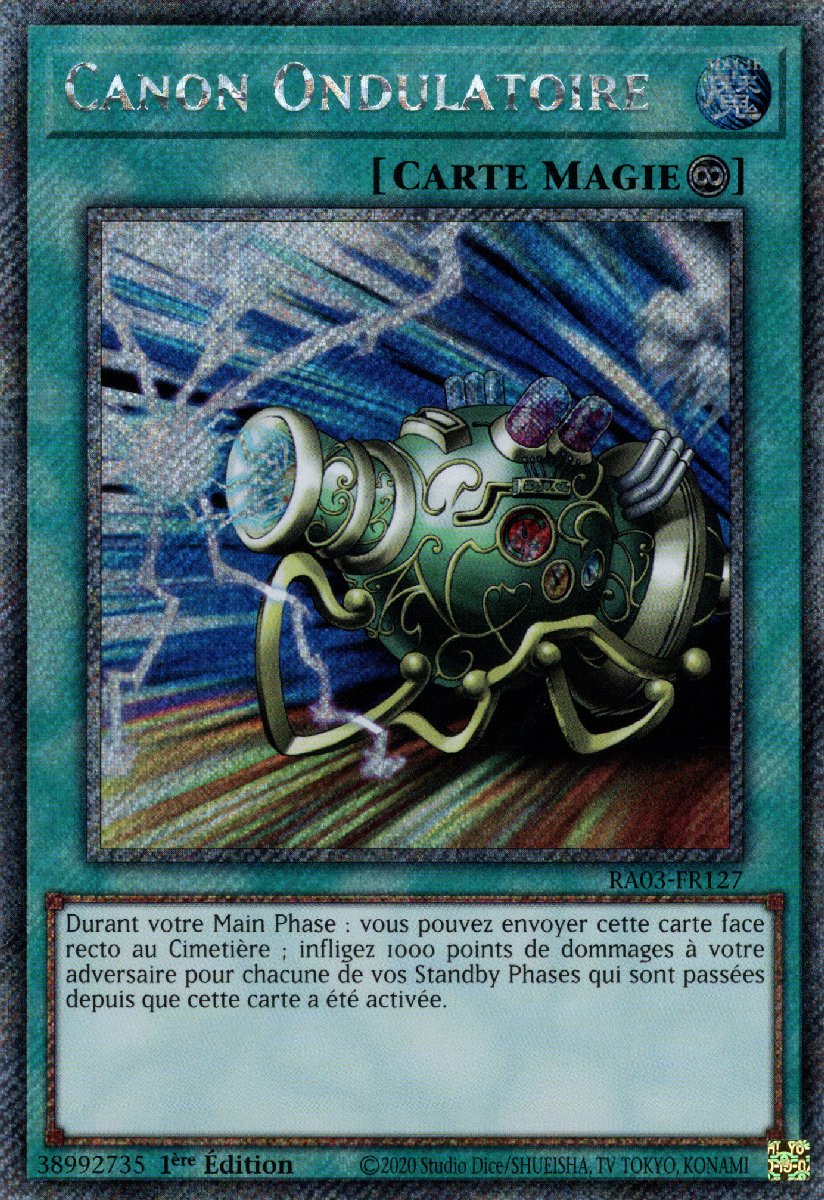 RA03-FR127 Canon Ondulatoire Platinum Secret Rare