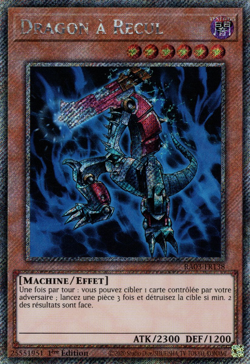 RA03-FR138 Dragon à Recul Platinum Secret Rare