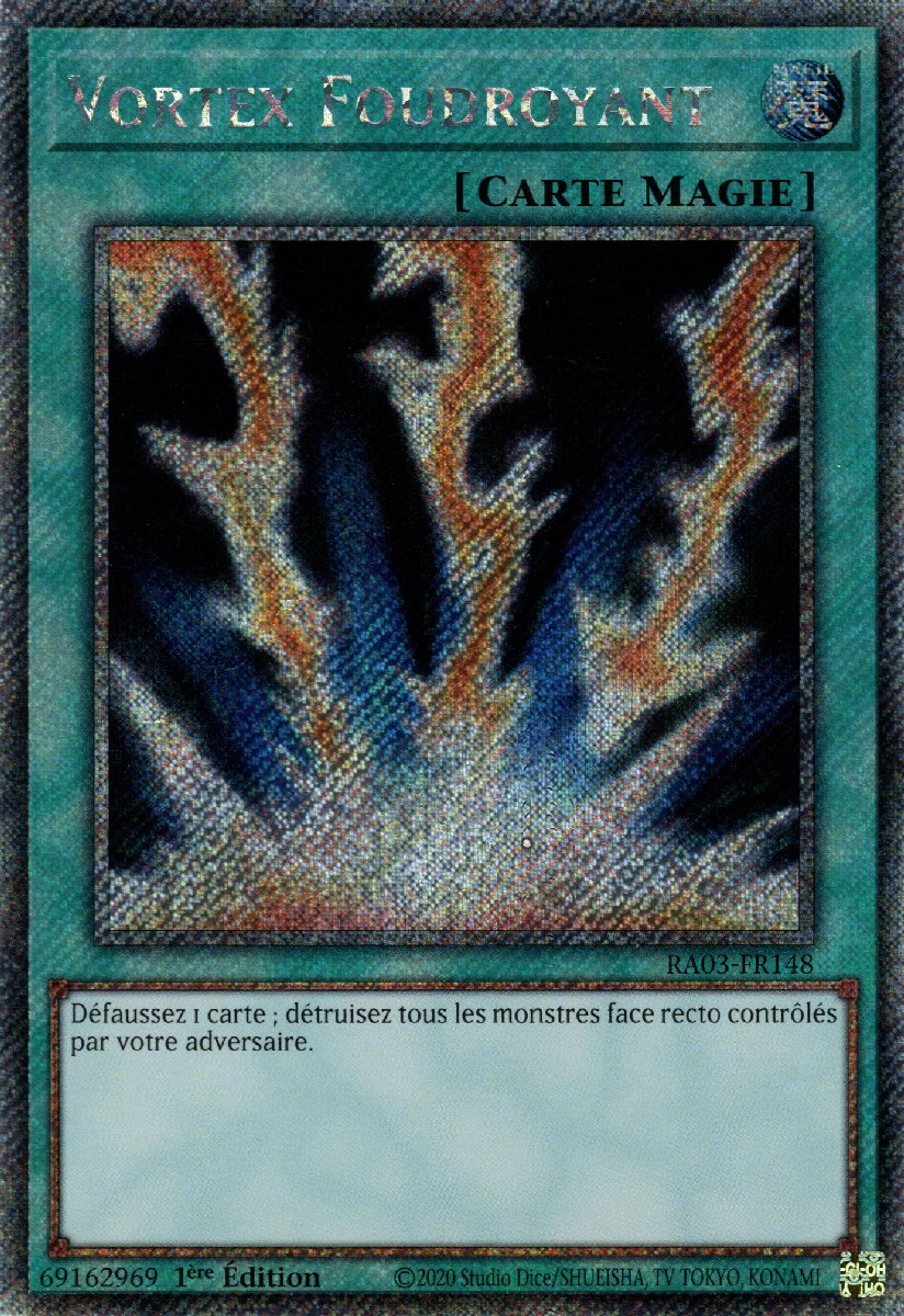 RA03-FR148 Vortex Foudroyant Platinum Secret Rare