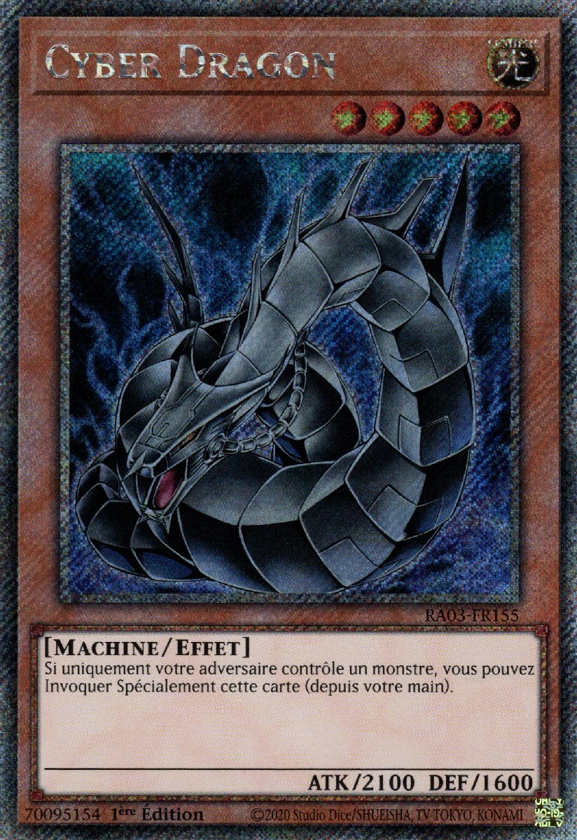 RA03-FR155 Cyber Dragon Platinum Secret Rare