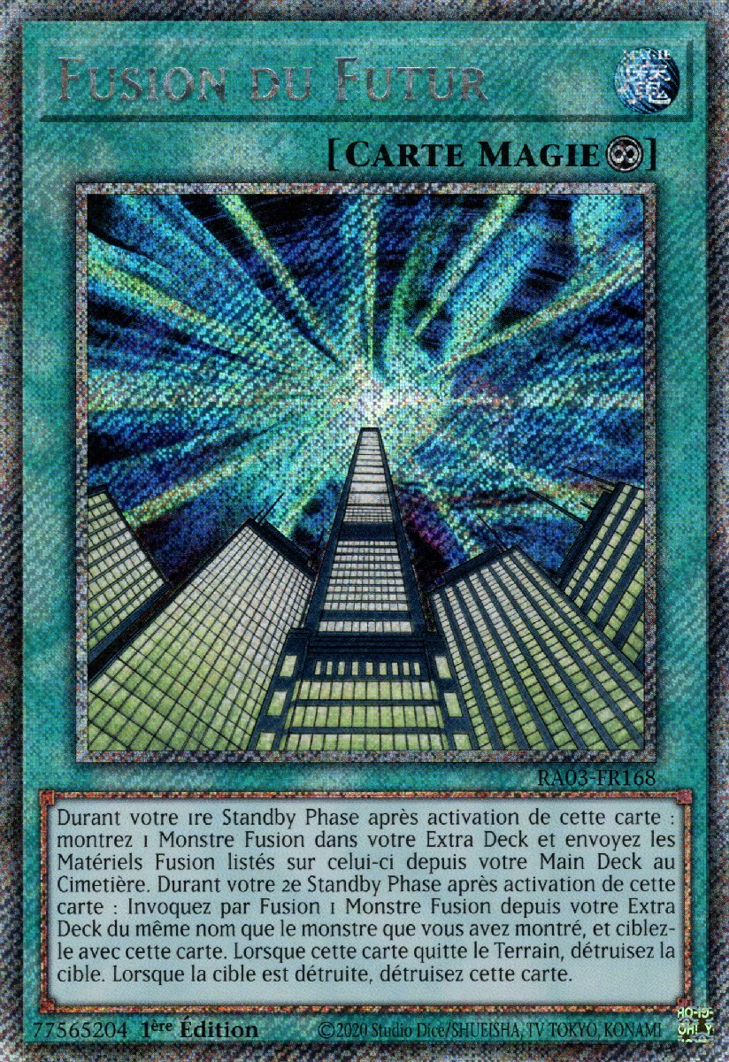 RA03-FR168 Fusion du Futur Platinum Secret Rare