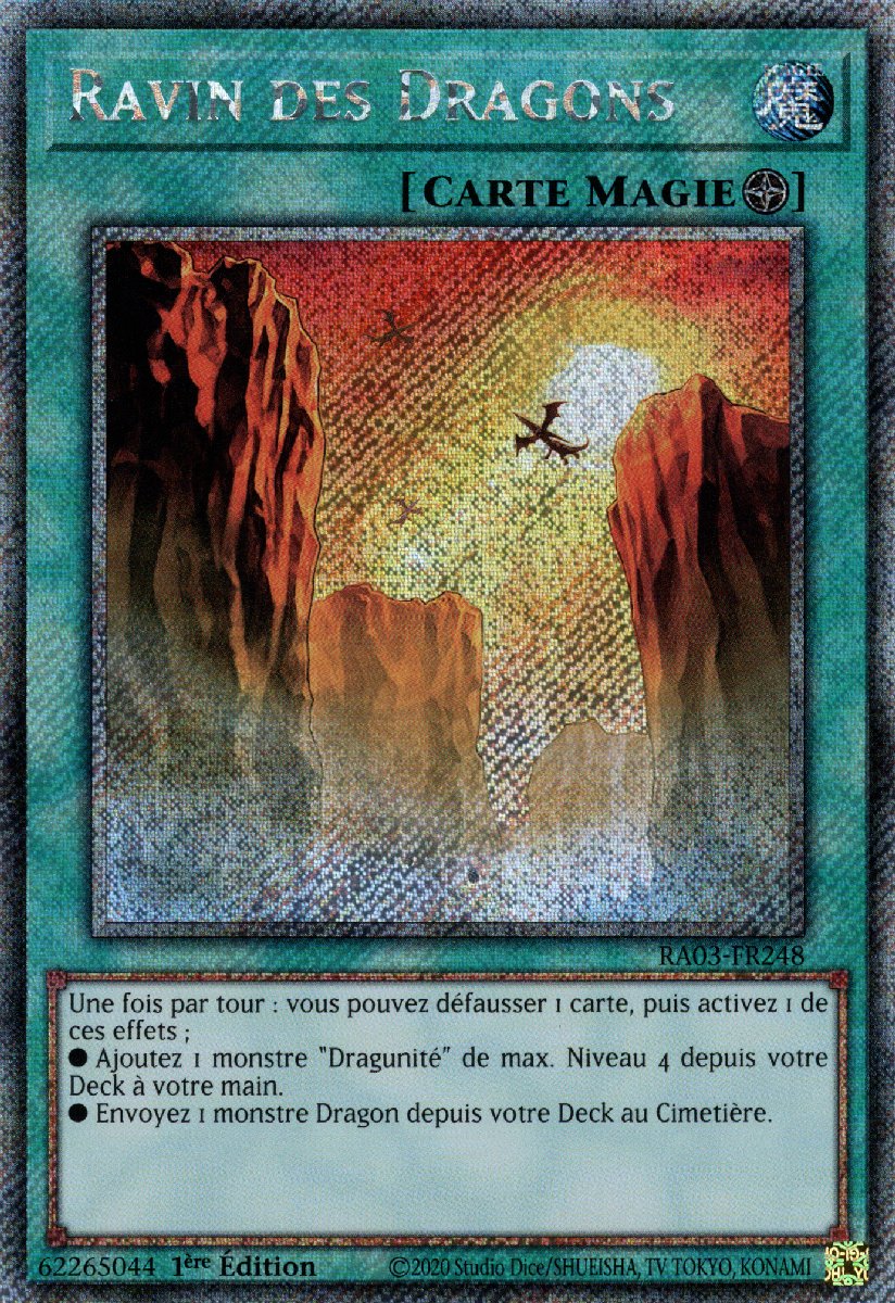 RA03-FR248 Ravin des Dragons Platinum Secret Rare