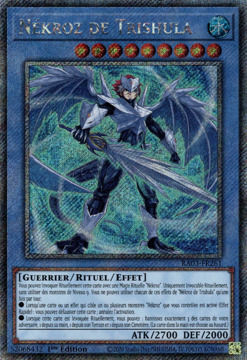 RA03-FR261 Nékroz de Trishula Platinum Secret Rare