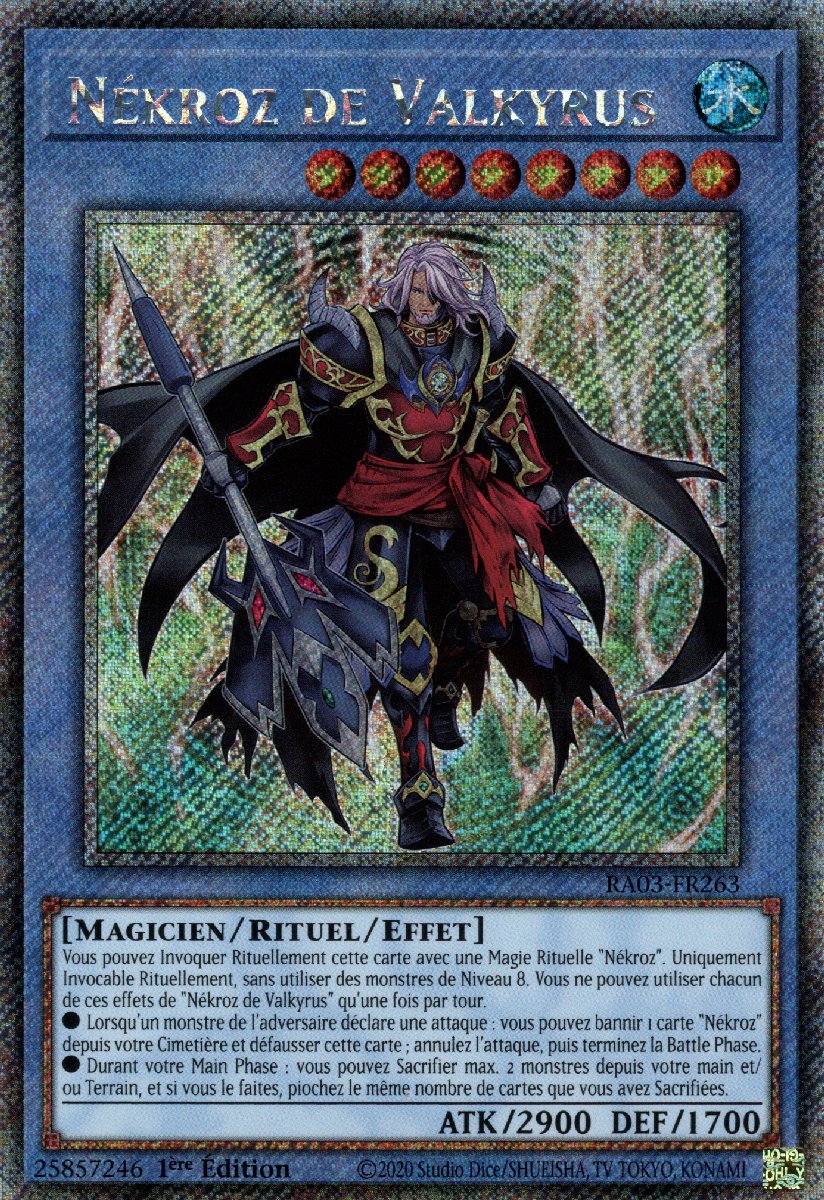 RA03-FR263 Nékroz de Valkyrus Platinum Secret Rare