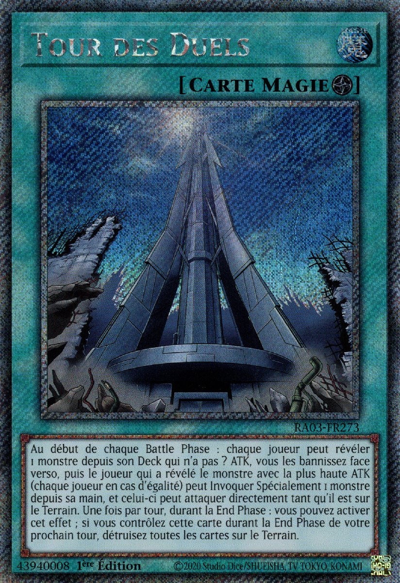 RA03-FR273 Tour des Duels Platinum Secret Rare