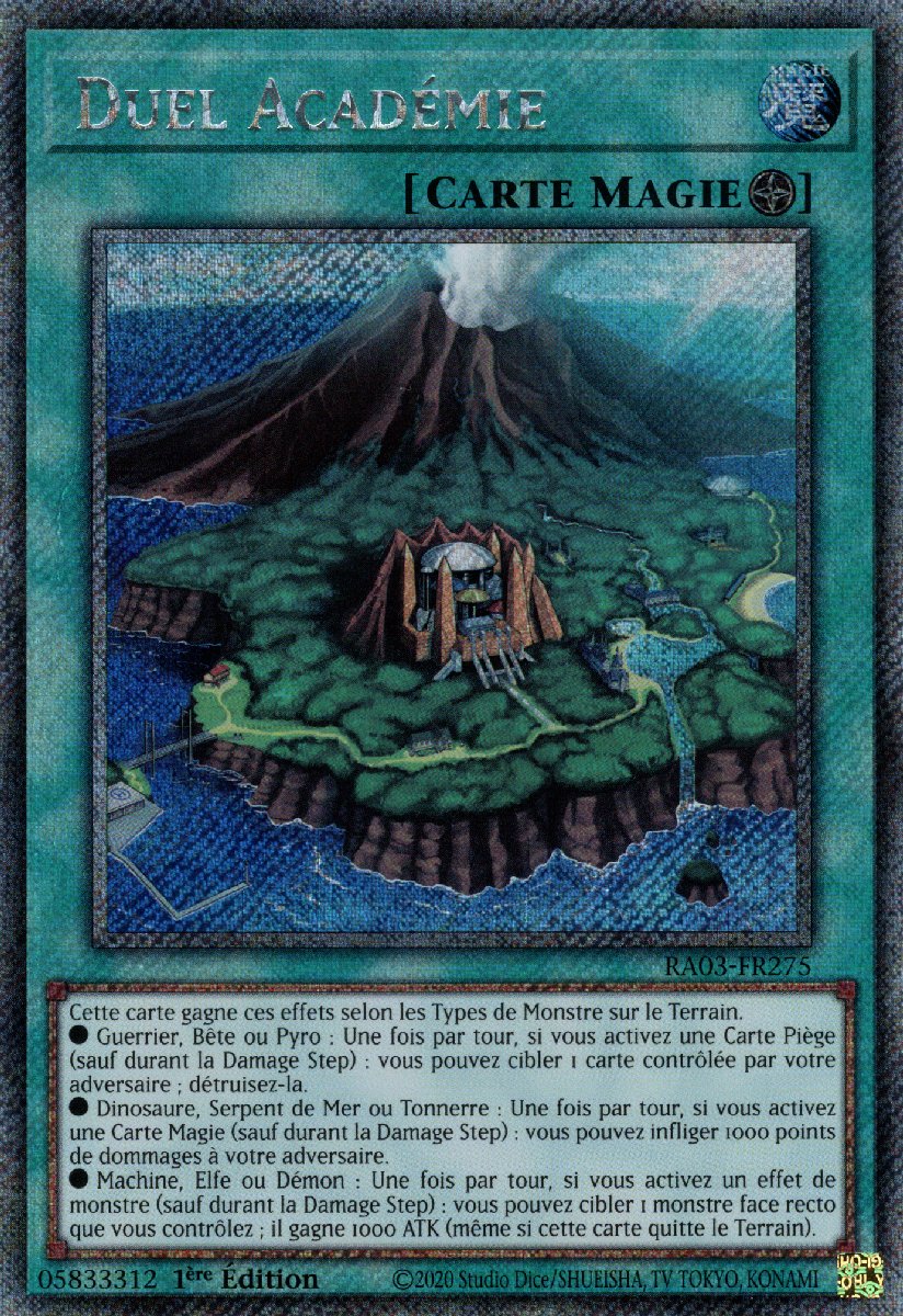 RA03-FR275 Duel Académie Platinum Secret Rare