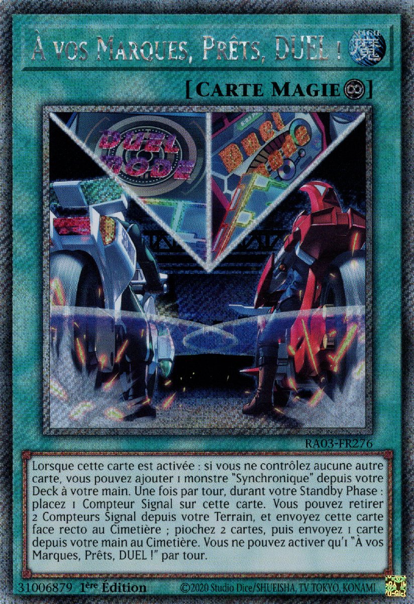 RA03-FR276 À vos Marques, Prêts, DUEL ! Platinum Secret Rare