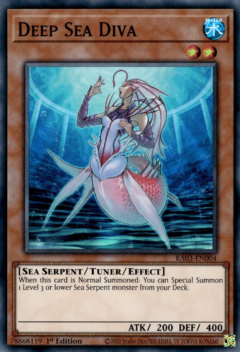 RA03-EN004 Deep Sea Diva Super Rare