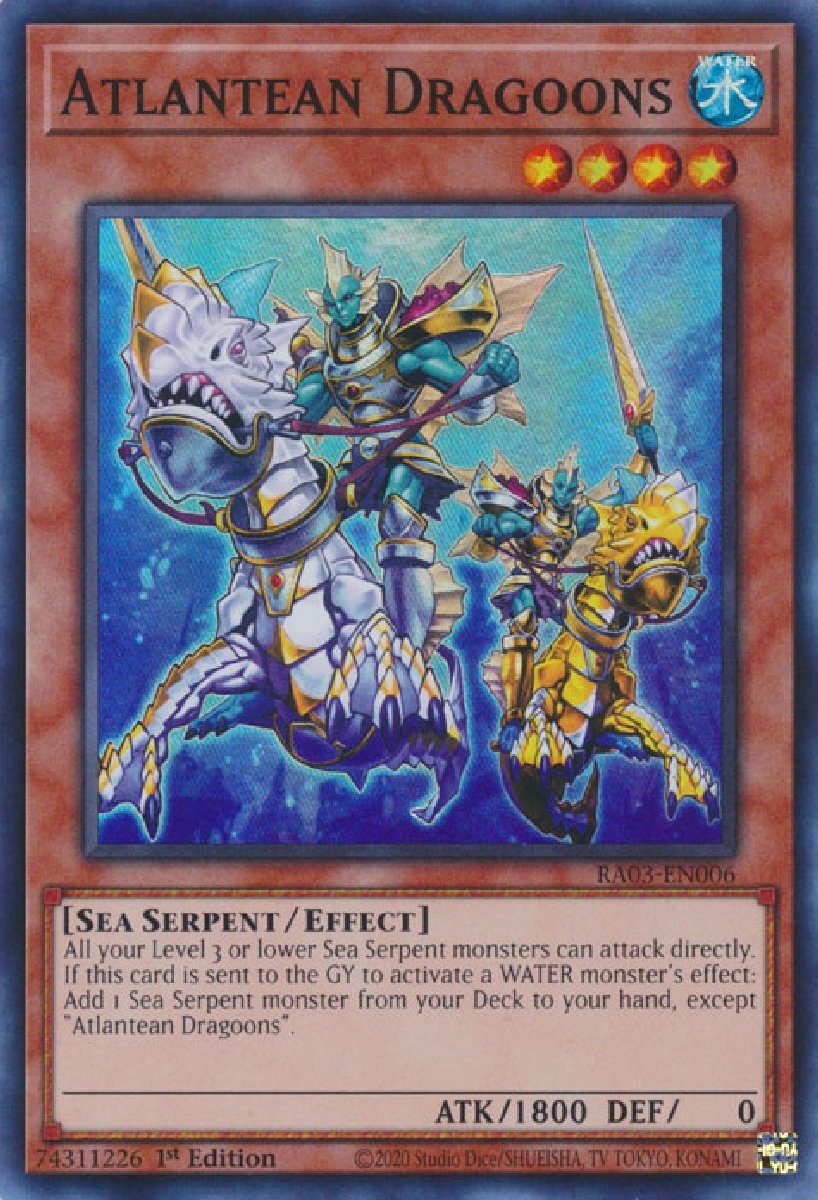 RA03-EN006 Atlantean Dragoons Super Rare