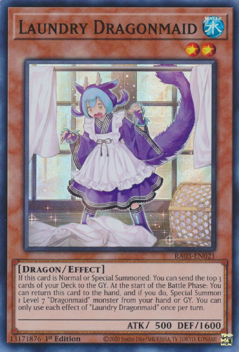 RA03-EN021 Laundry Dragonmaid Super Rare