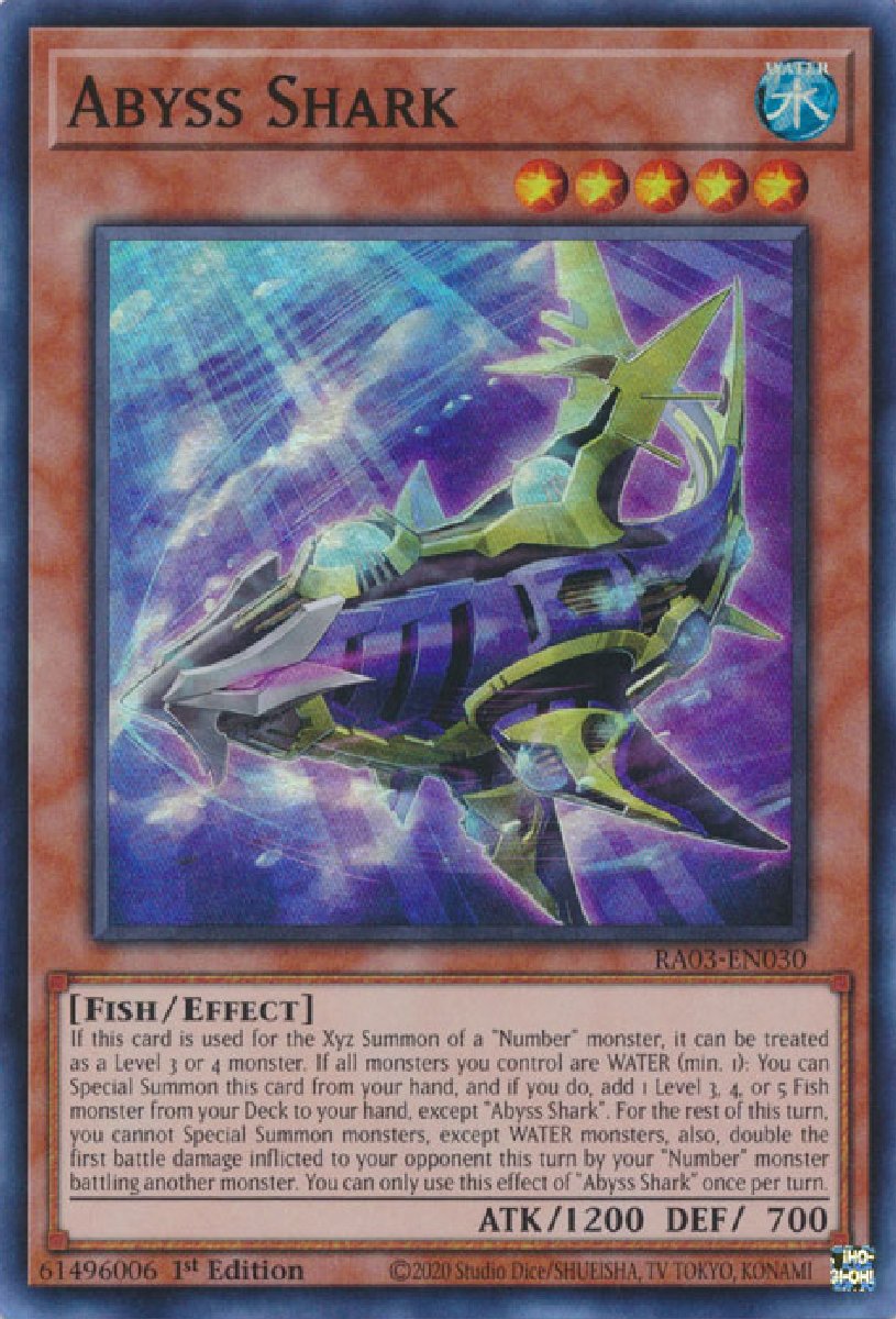 RA03-EN030 Abyss Shark Super Rare