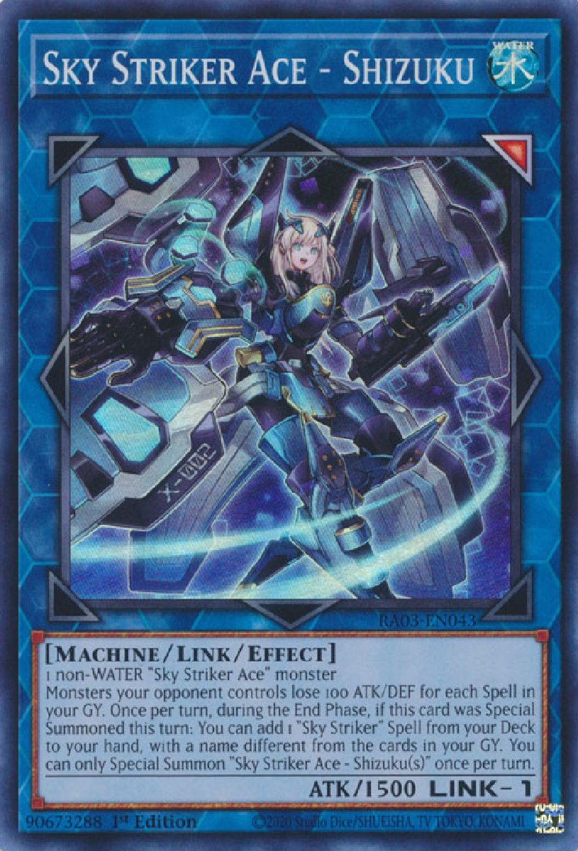 RA03-EN043 Sky Striker Ace - Shizuku Super Rare