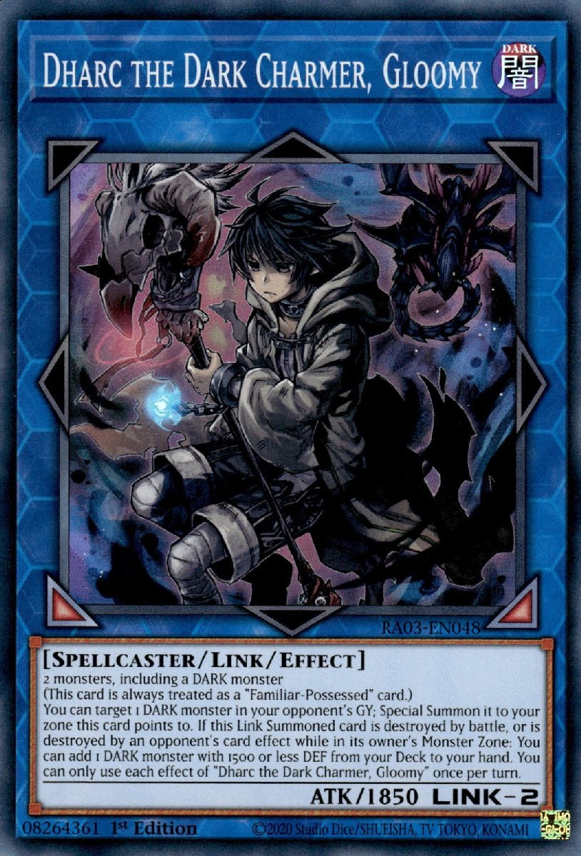 RA03-EN048 Dharc the Dark Charmer, Gloomy Super Rare