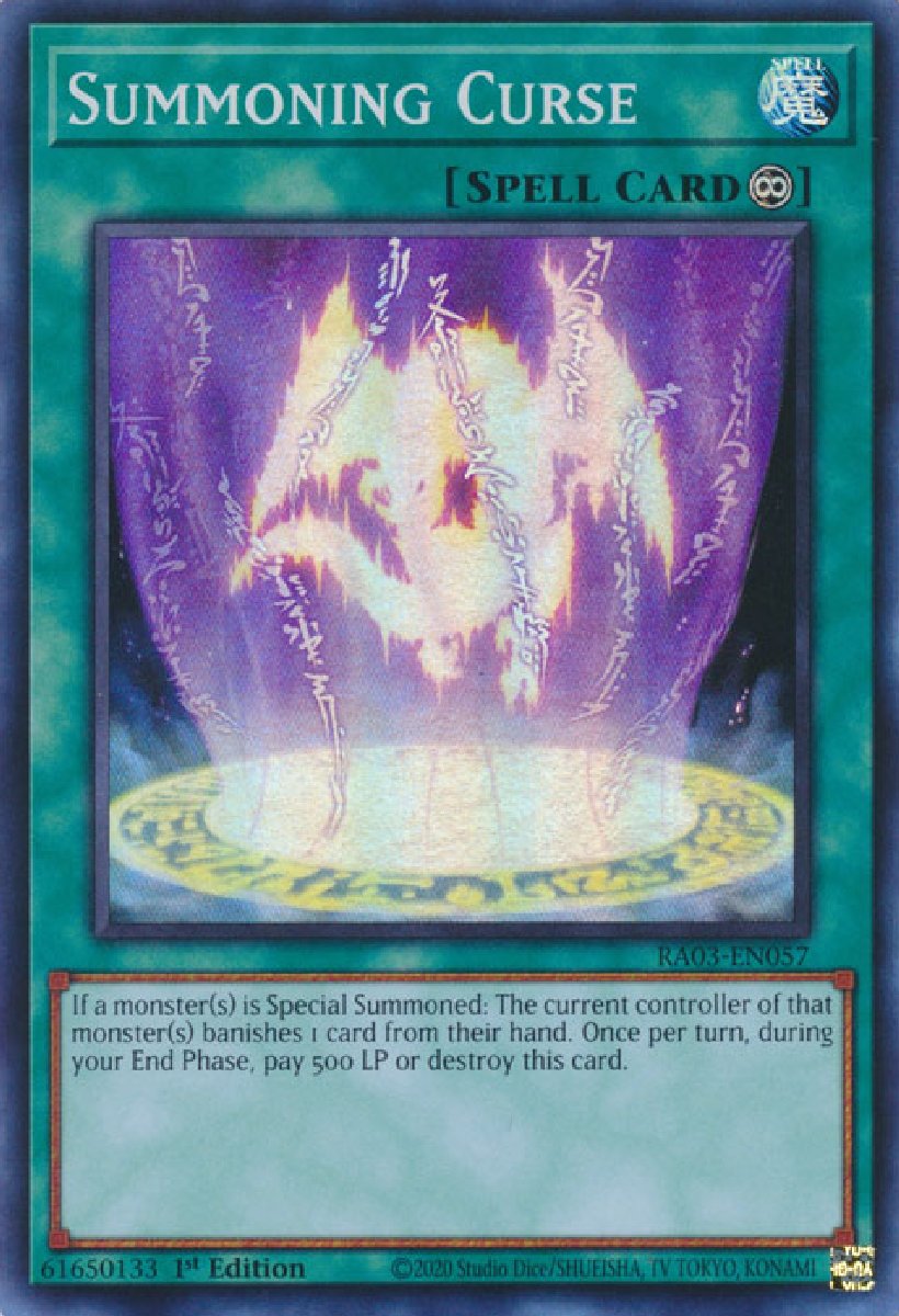 RA03-EN057 Summoning Curse Super Rare